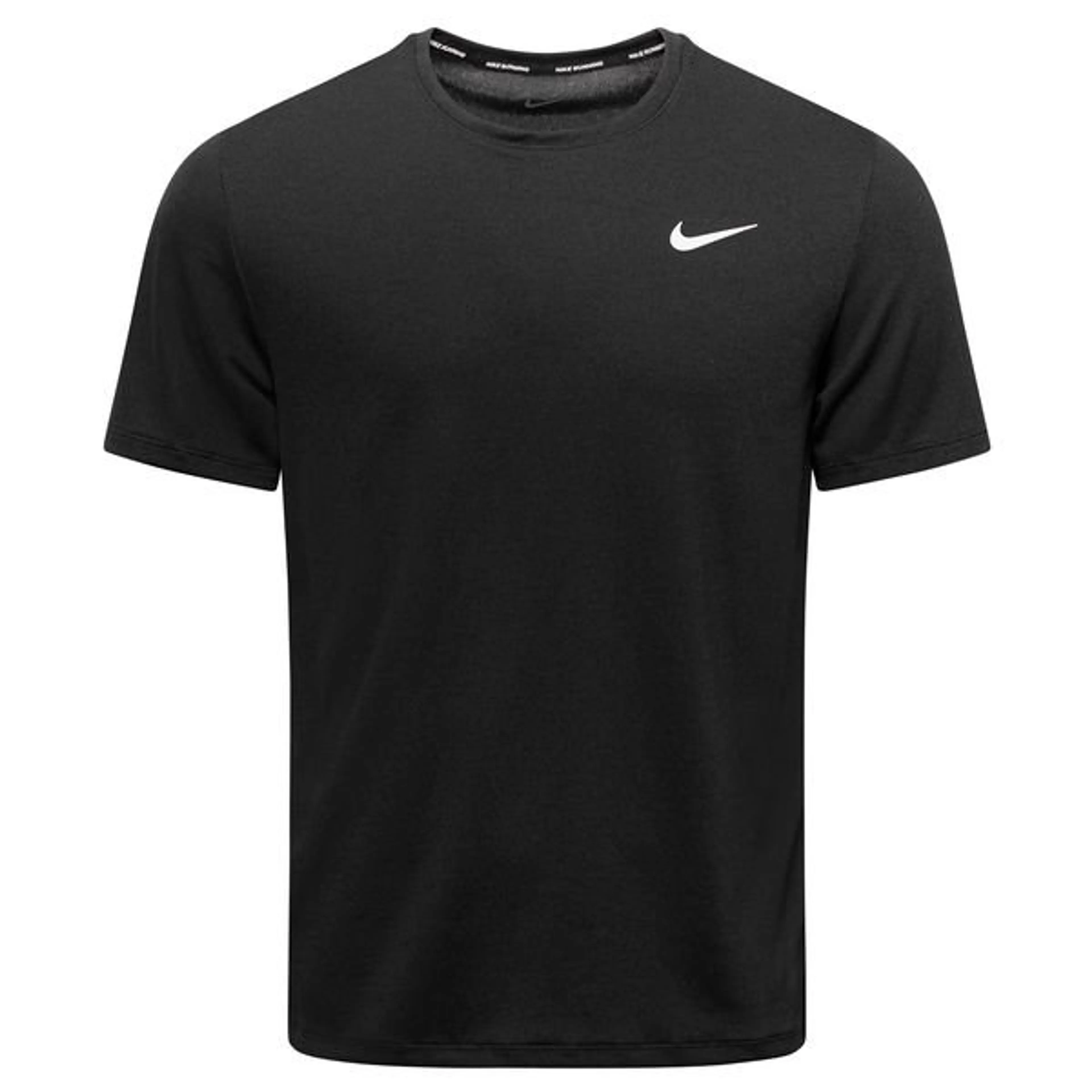 Nike Running T-Shirt Dri-FIT UV Miller - Black/Reflect Silver