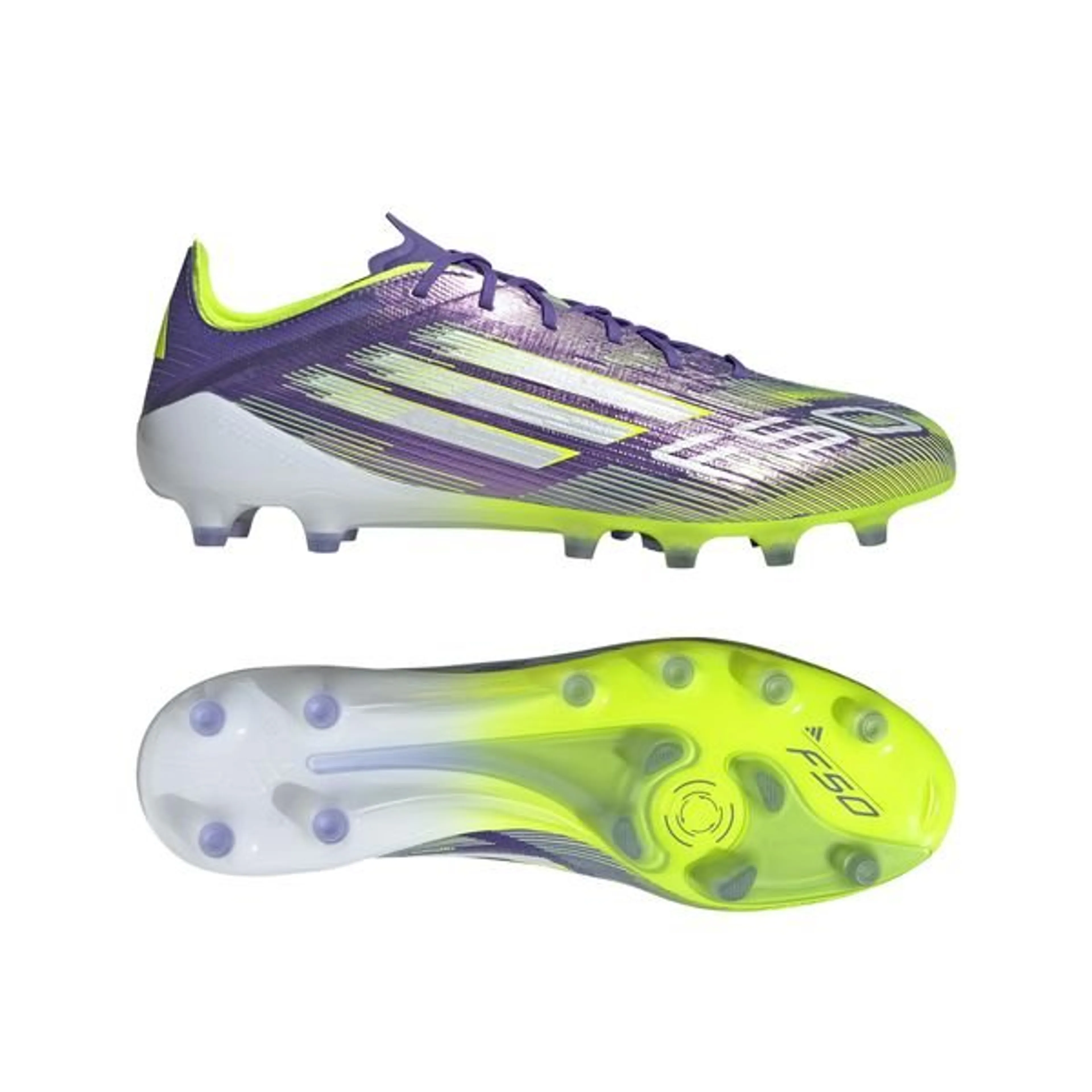 adidas F50 Elite AG Radiant Blaze - Purple Rush/Footwear White/Lucid Lemon