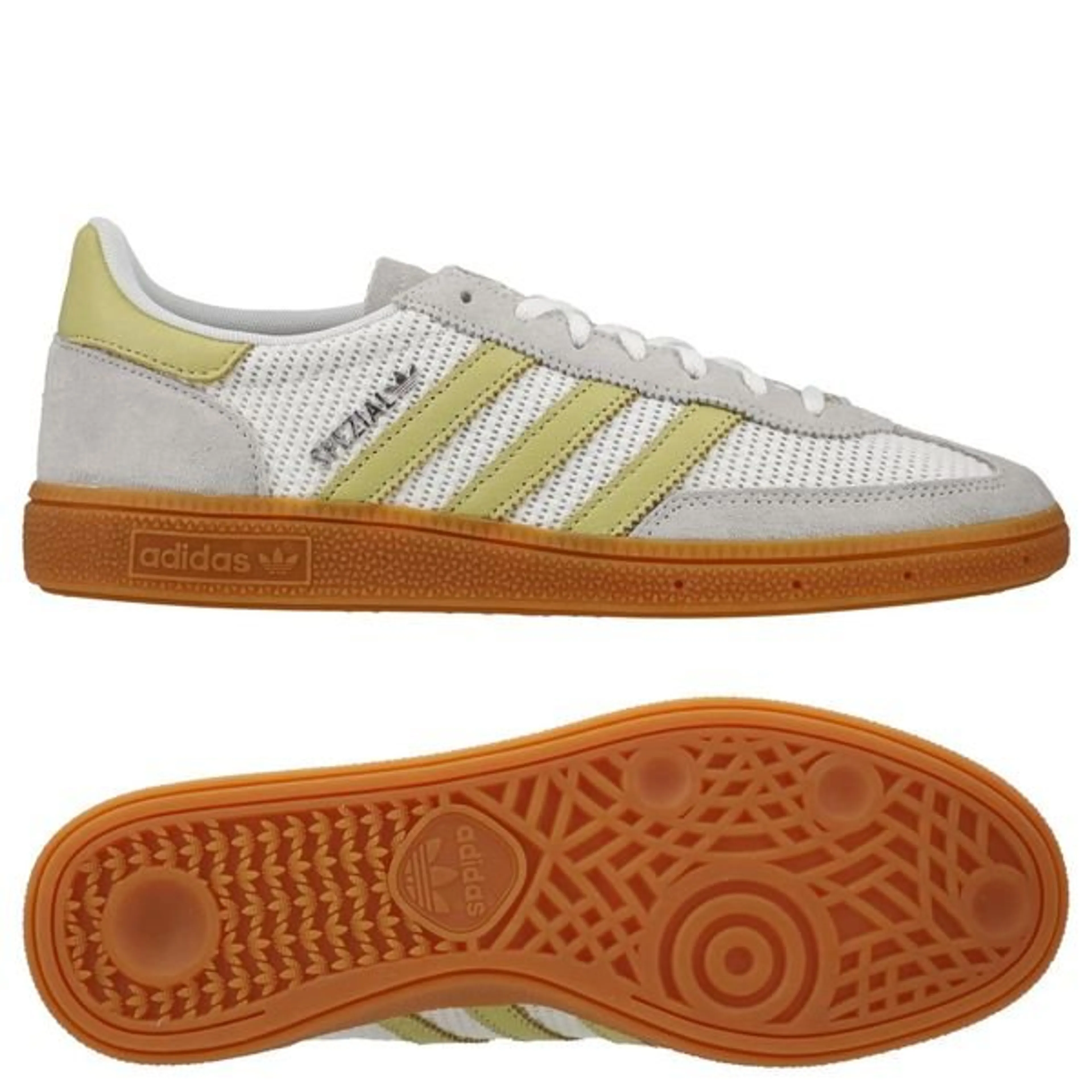 adidas Originals Spezial IN - Footwear White/Yellow/Silver Metallic Women