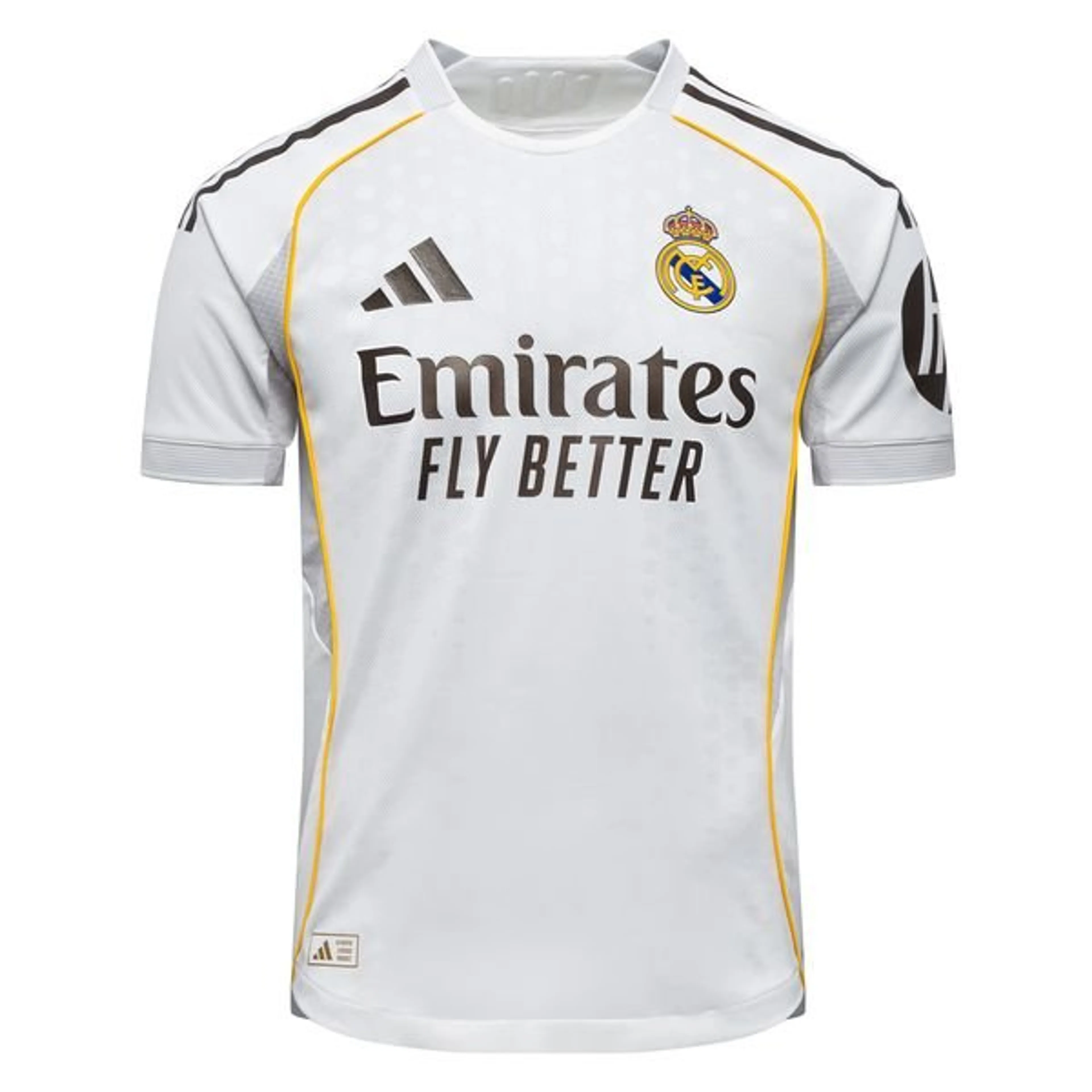 Real Madrid Home Shirt 2025/26 Authentic