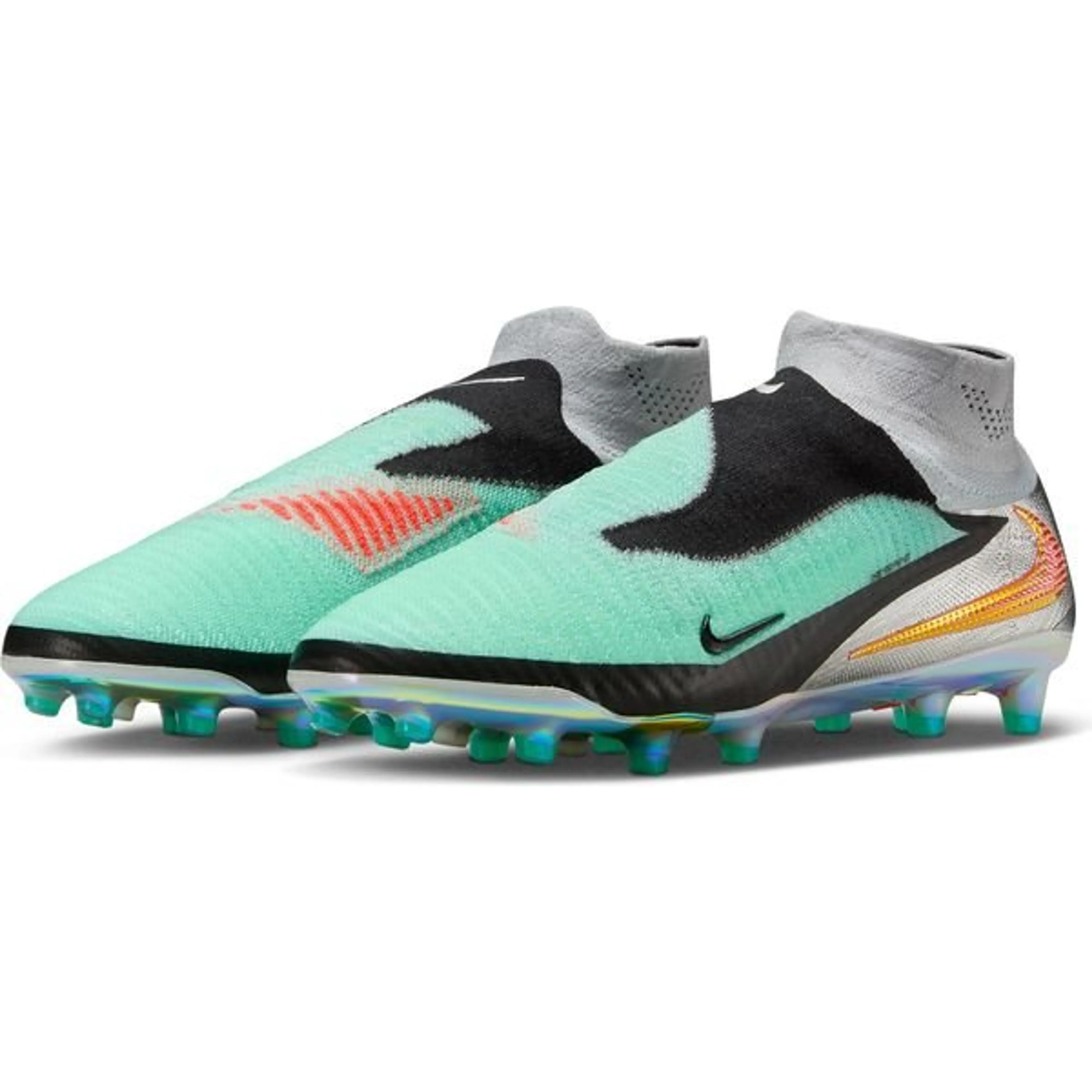 Nike Phantom 6 Elite High Cut AG-PRO - Turquoise/Chrome/Black LIMITED EDITION