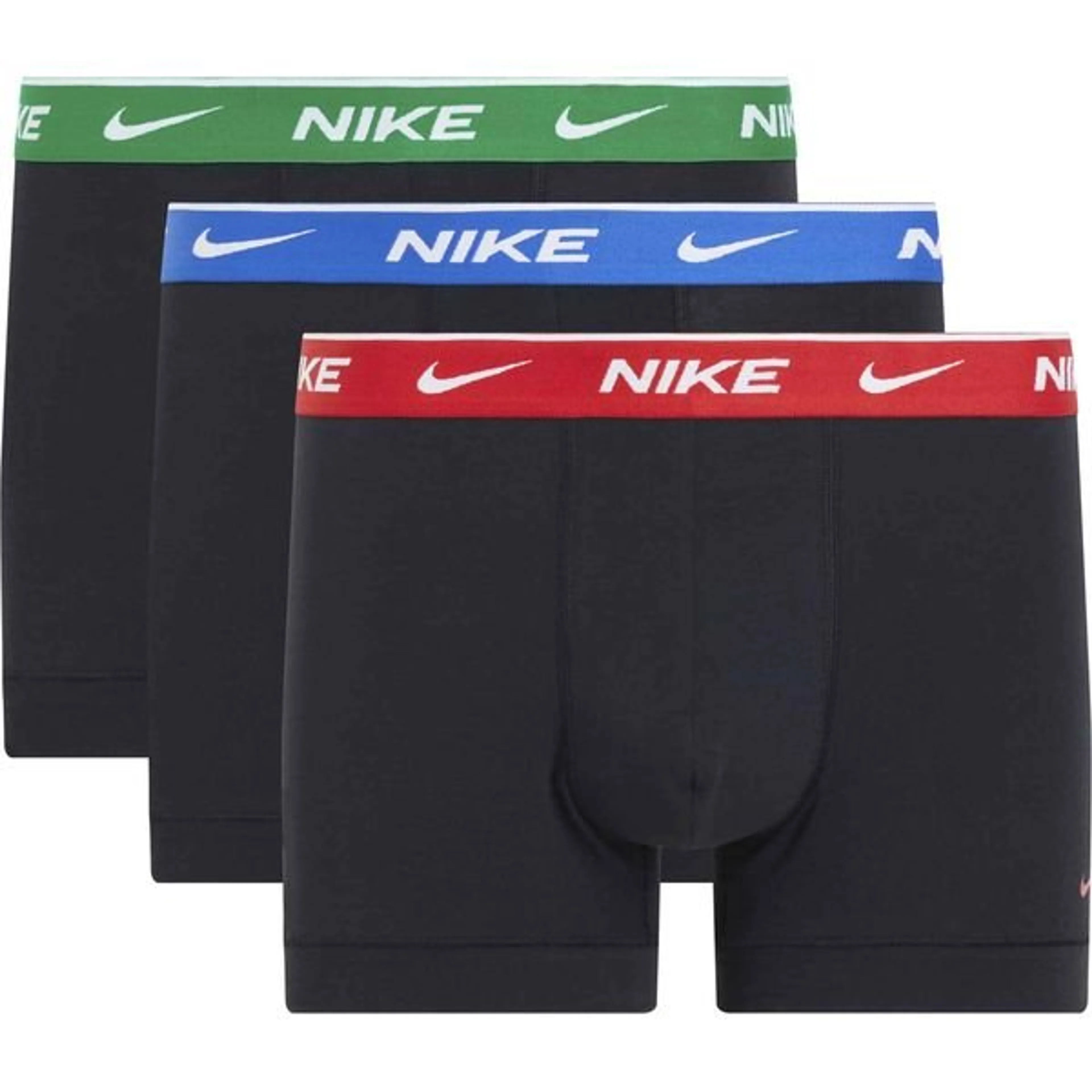 Nike Trunks 3-Pack - Stadium Green/Game Royal/University Red