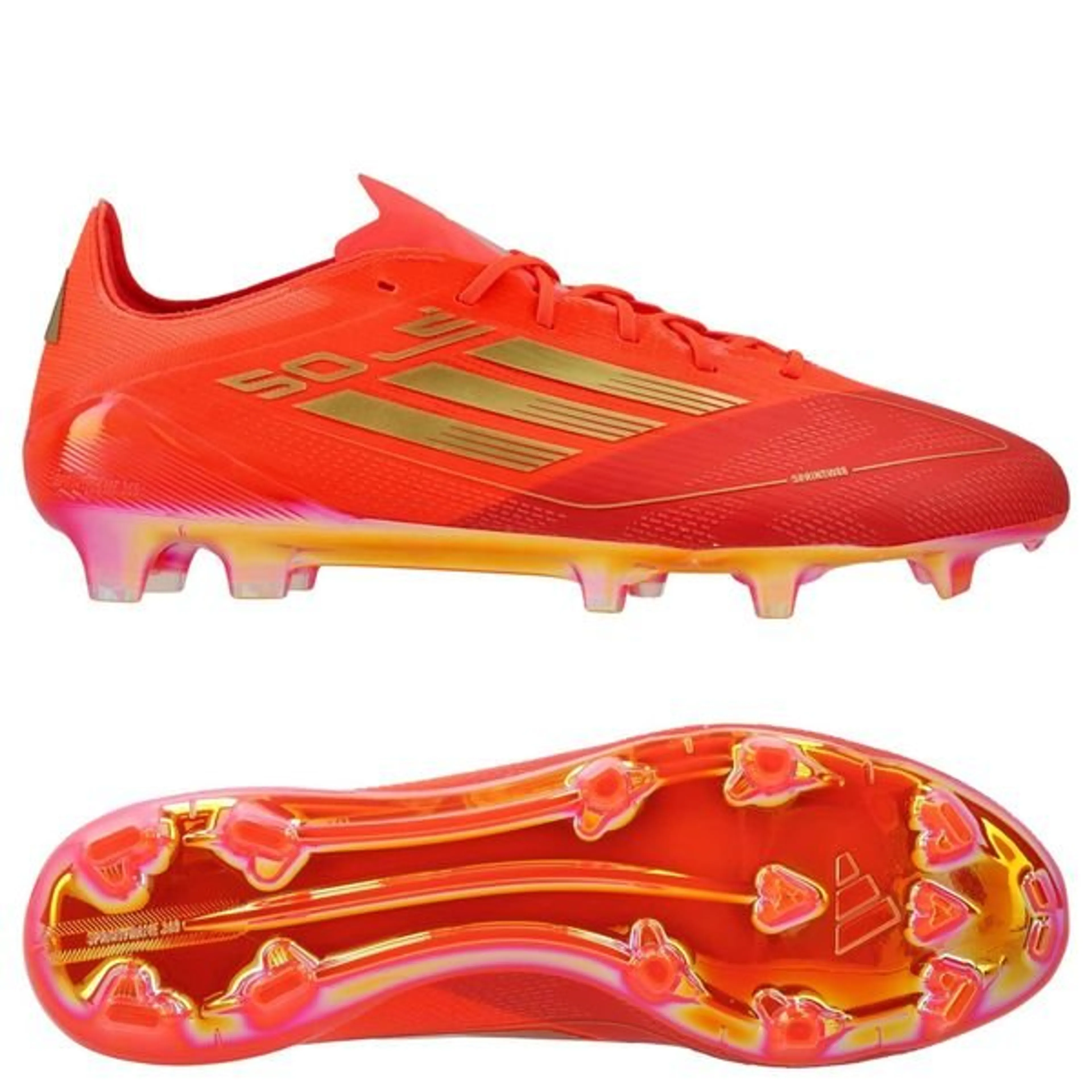 adidas F50 Elite FG Two Horizons - Solar Red/Gold Metallic/Bright Red LIMITED EDITION