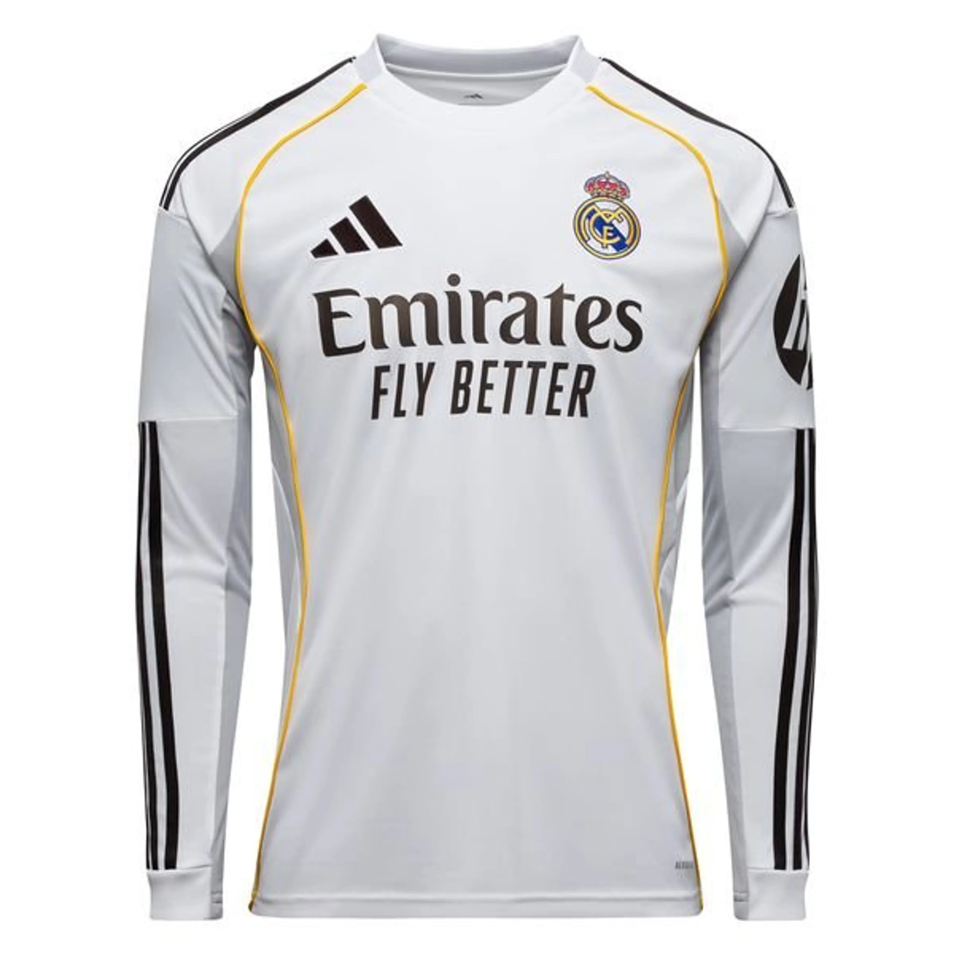 Real Madrid Home Shirt 2025/26 Long Sleeves