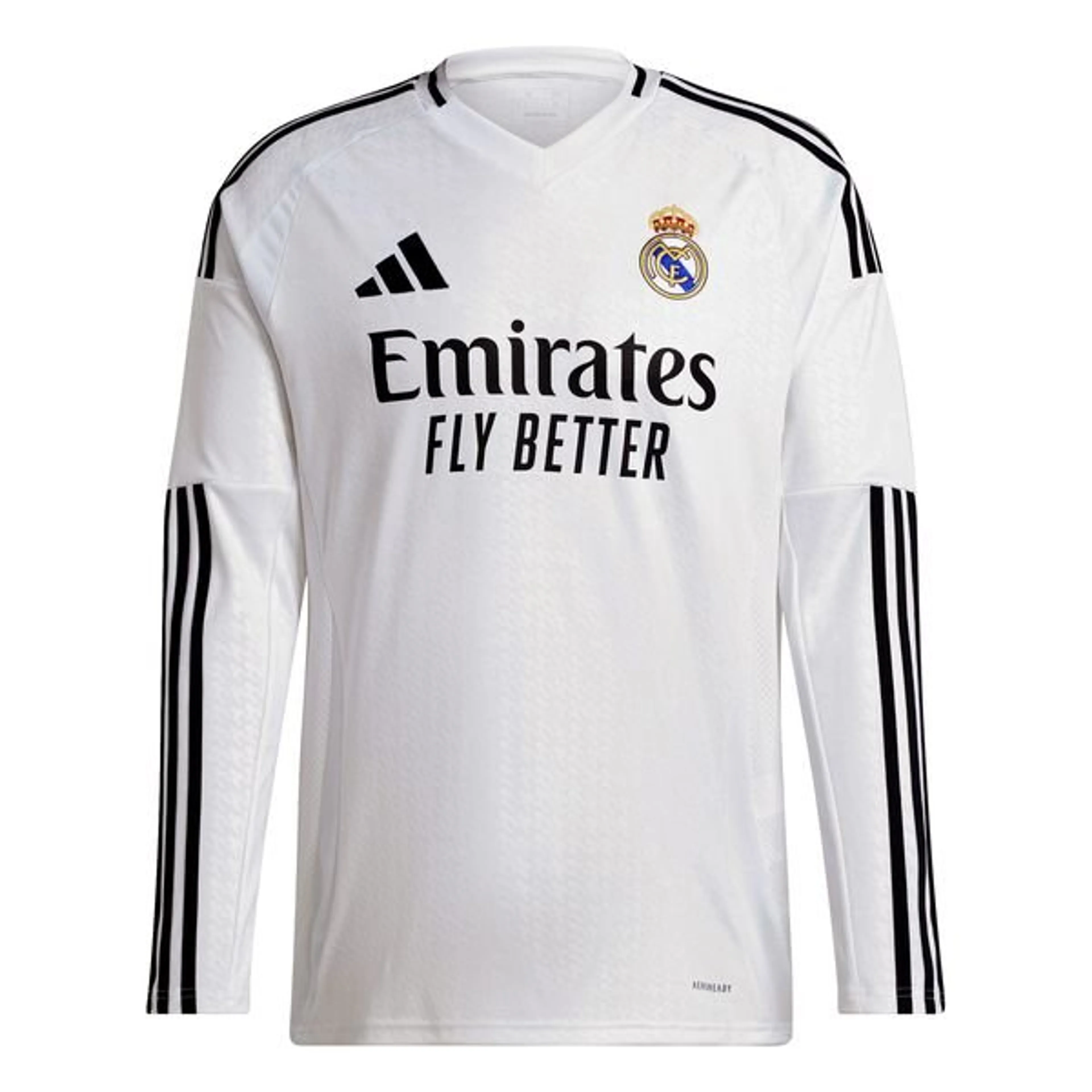 Real Madrid Home Shirt 2024/25 Long Sleeves