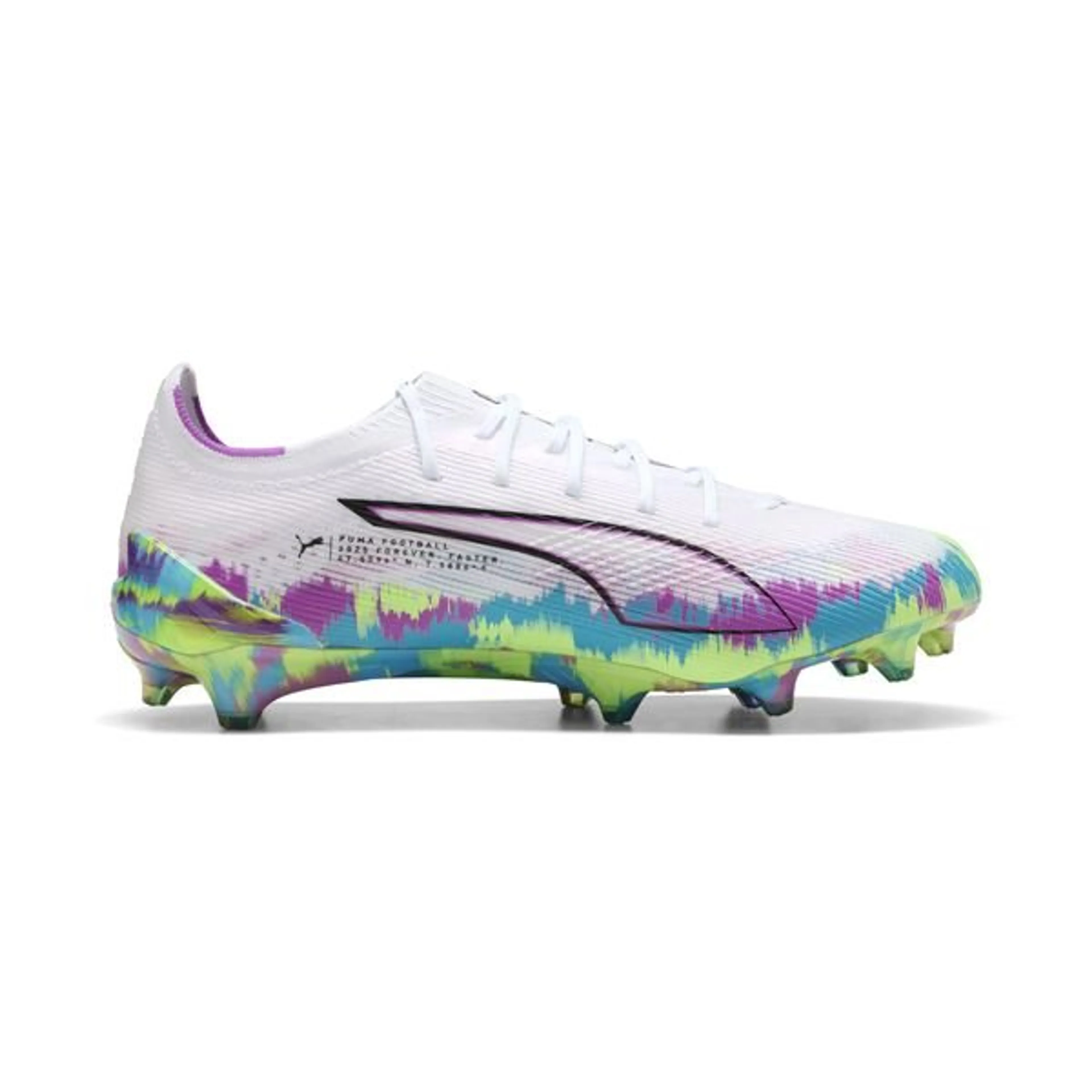 PUMA Ultra 6 Ultimate FG Brilliance - PUMA White/Fizzy Apple/Bright Aqua/Pure Magenta Women LIMITED EDITION