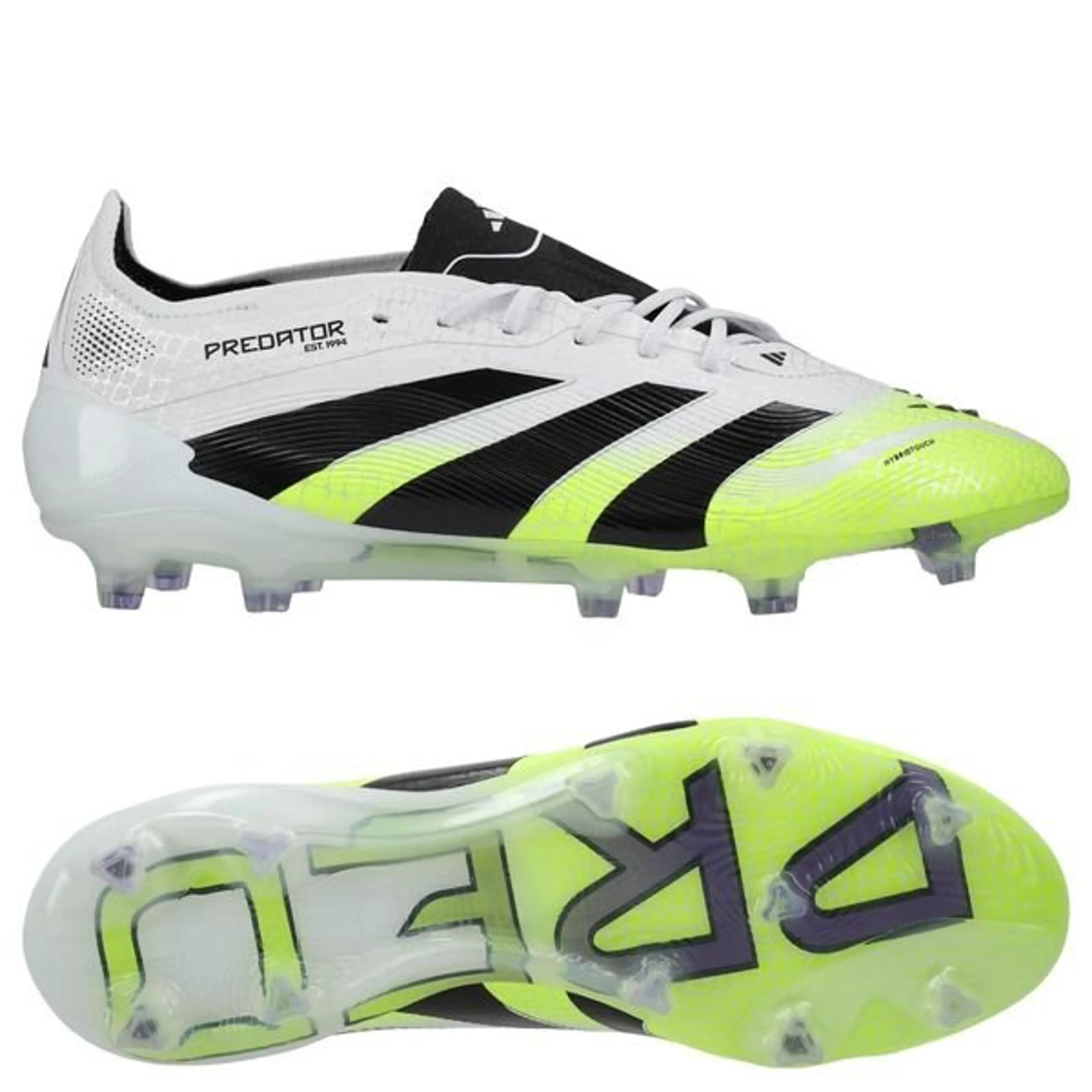 adidas Predator Elite FG Radiant Blaze - Footwear White/Core Black/Lucid Lemon PRE-ORDER