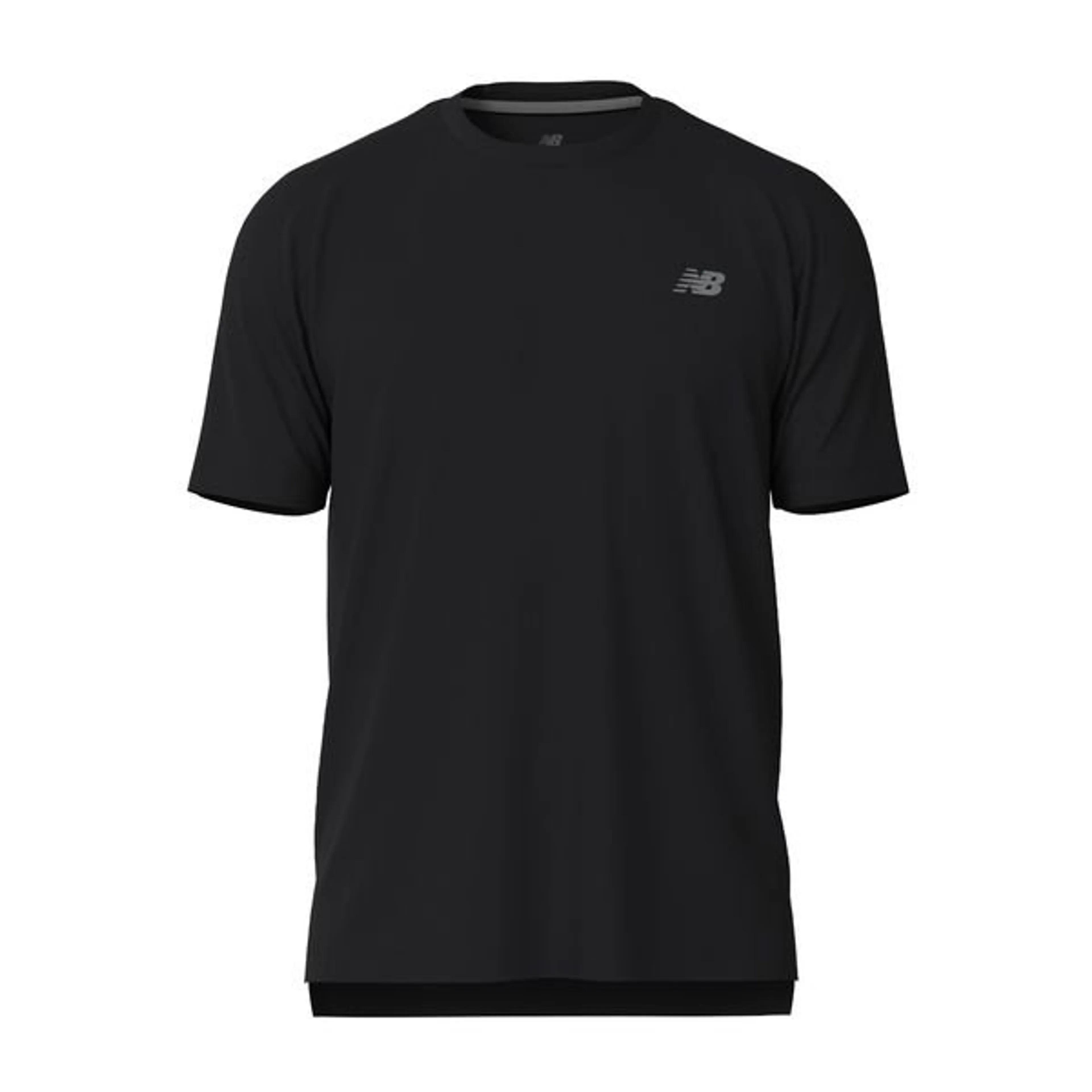 New Balance Running T-Shirt Athletics Run - Black