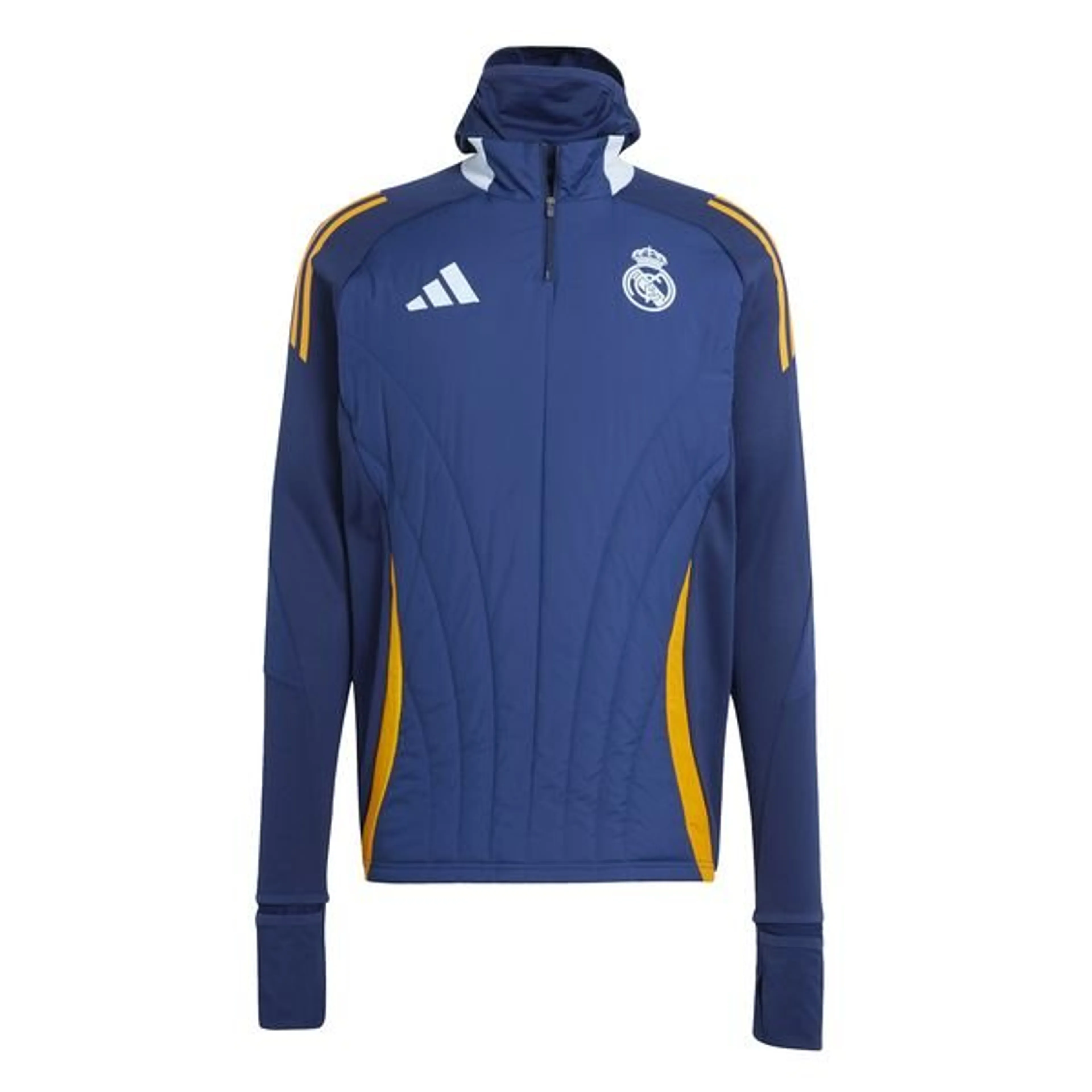 Real Madrid Training Shirt Tiro 24 Winterized - Team Navy/Crew Orange/Glow Blue