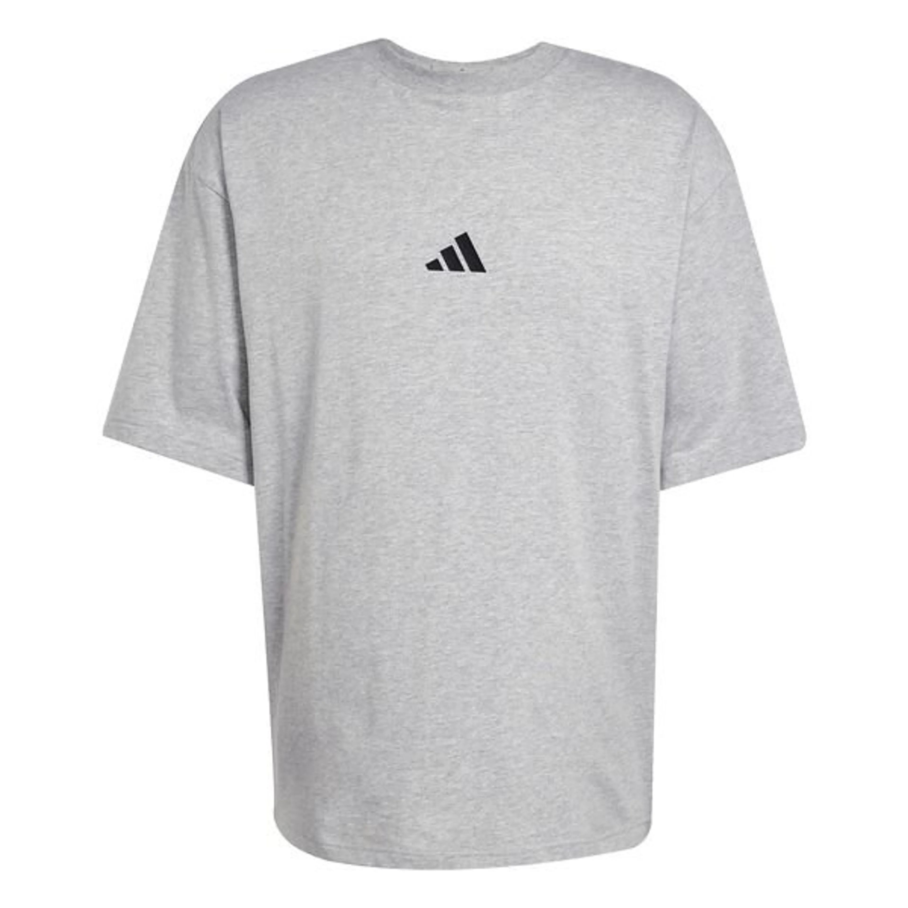 adidas T-Shirt Future Icons Small Logo - Medium Grey Heather