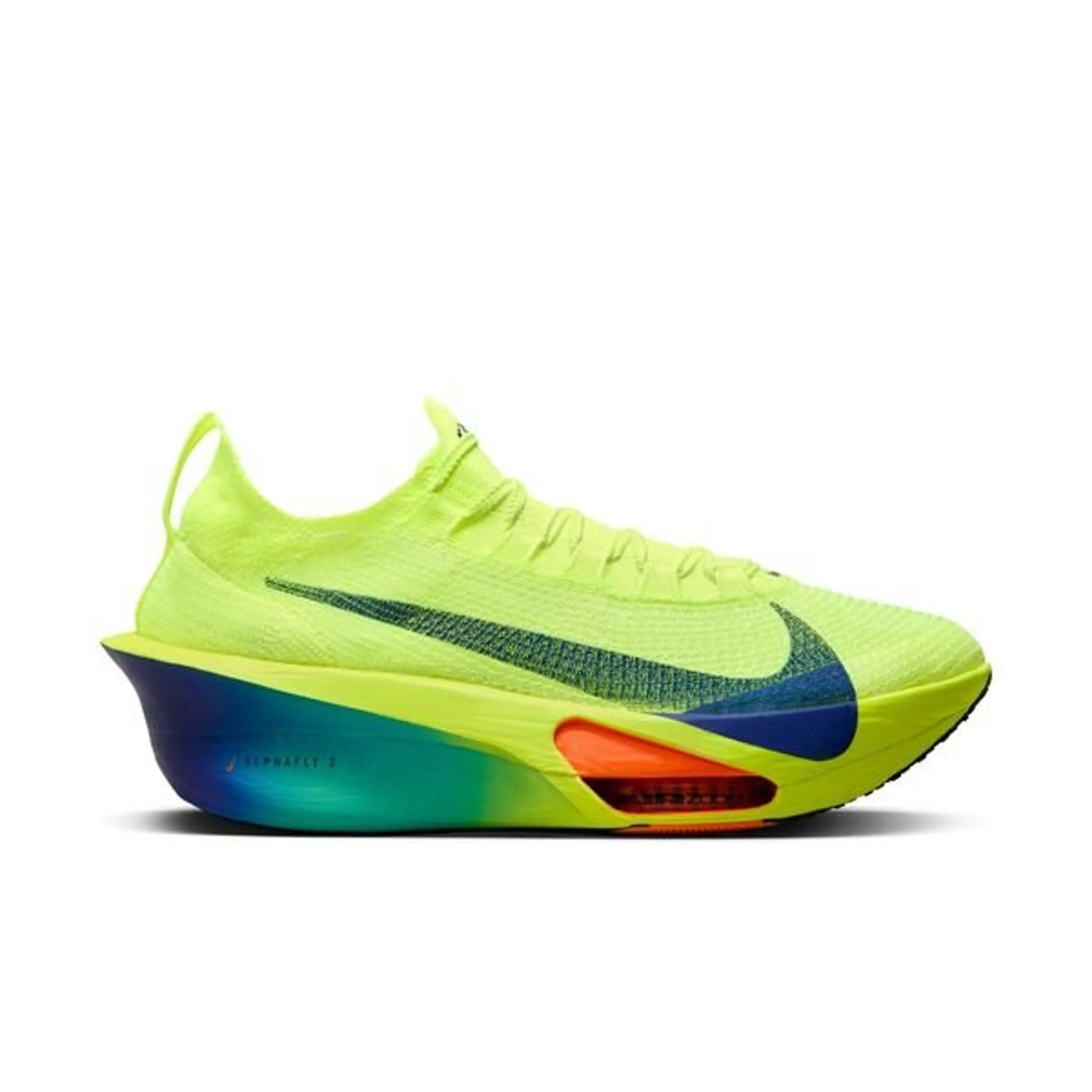 Nike Running Shoe Alphafly 3 - Volt/Concord/Dusty Cactus/Total Orange