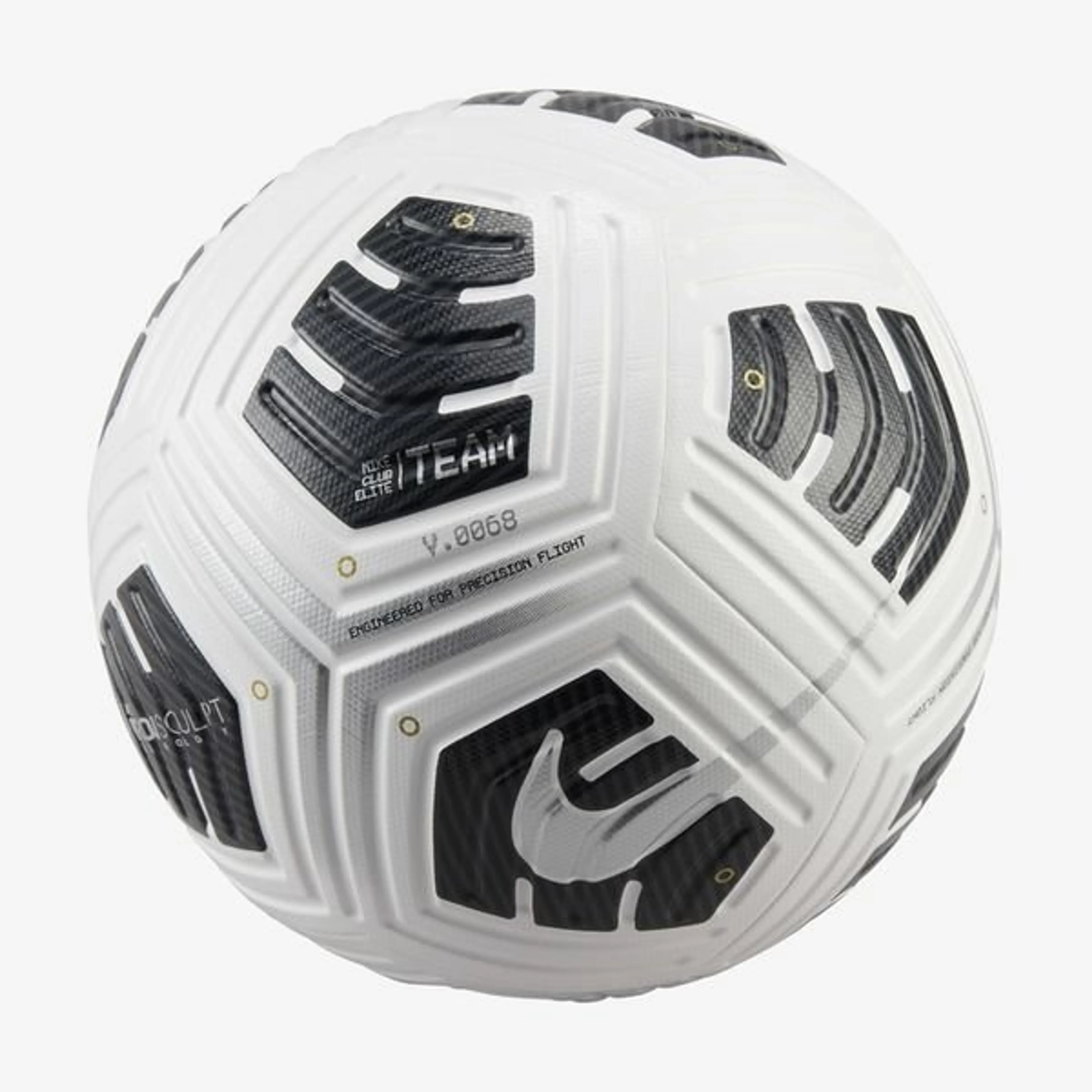 Nike Football Club Elite Team - White/Black/Metallic Silver