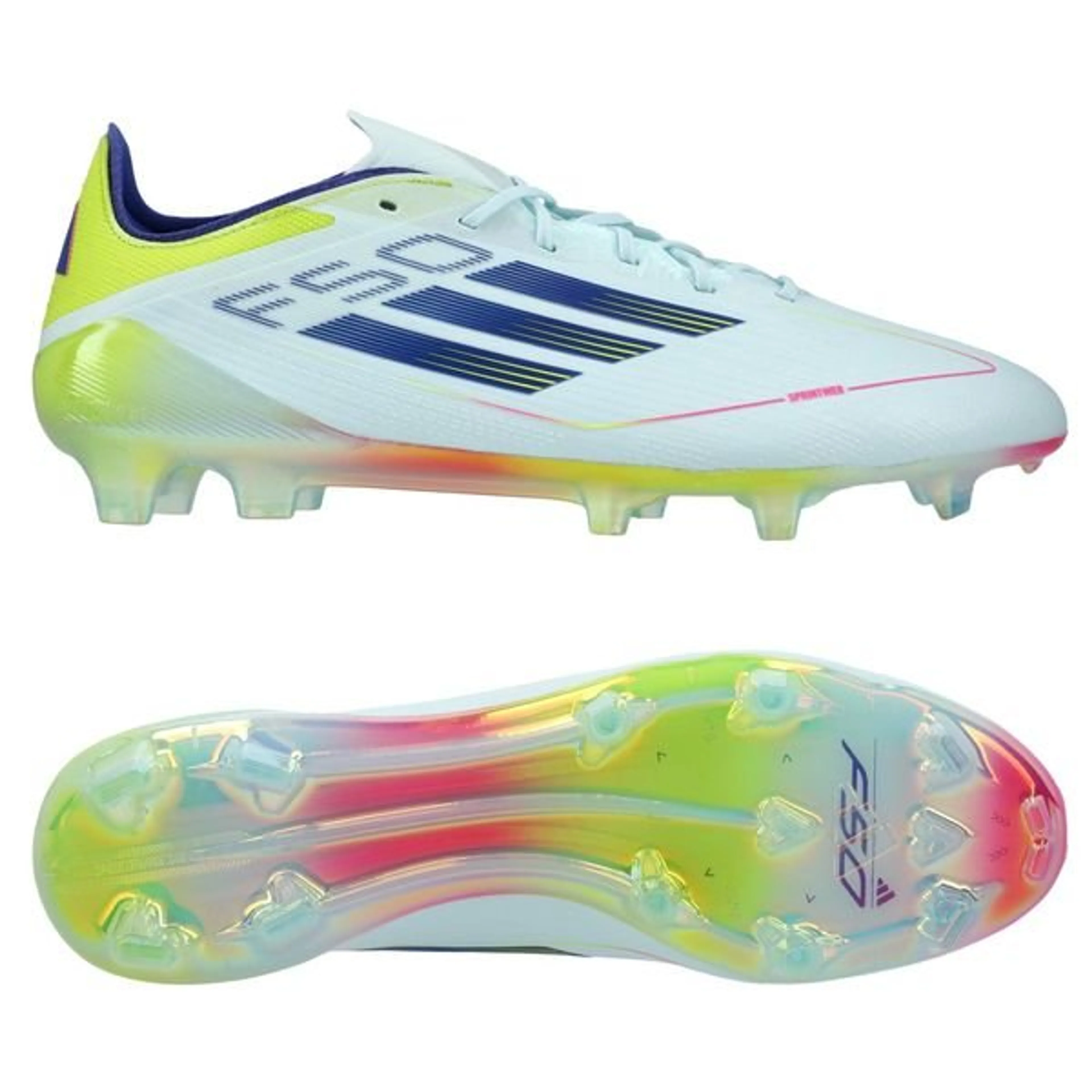 adidas F50 Elite FG Stellar Icon - Almost Blue/Semi Lucid Blue/Semi Solar Yellow