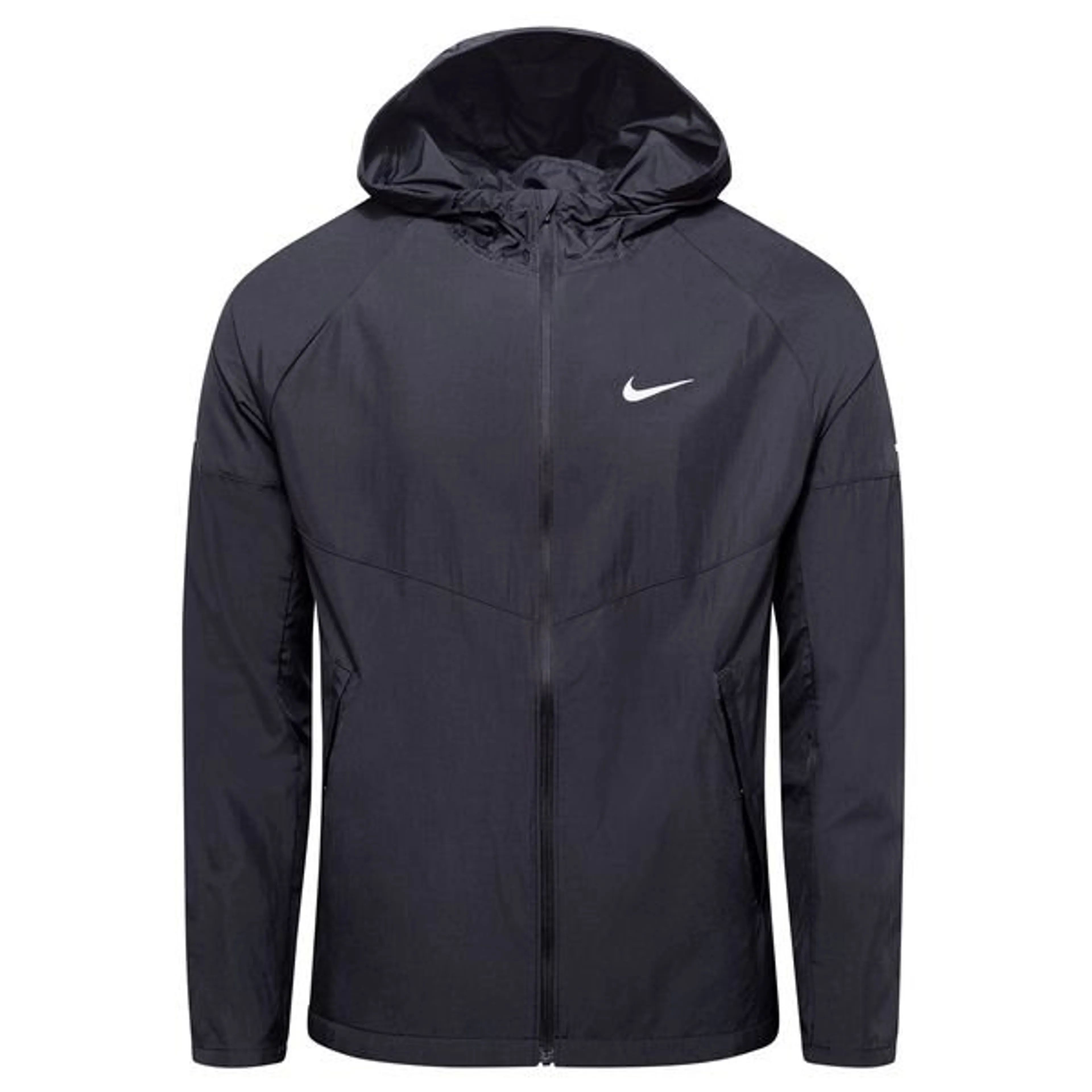 Nike Running Jacket Repel Miller - Black/Reflect Silver